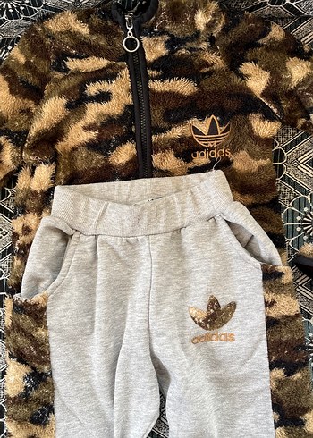 Kürk Detaylı Kamuflaj Erkek Çocuk Kapüşonlu Mont - Görsel 4