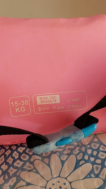 8 Yaş Beden pembe Renk Çocuk yüzme kemeri 15-30kg