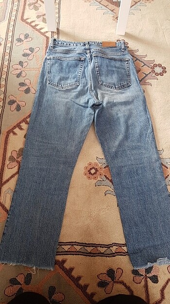 34 Beden mavi Renk Mango kot