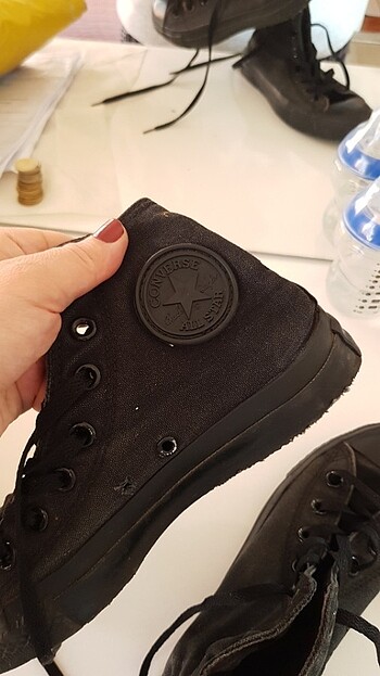 37 Beden siyah Renk Orjinal converse