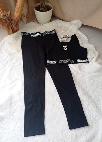 Hummel Siyah Kadın Atletik Mini Takım - Görsel 4