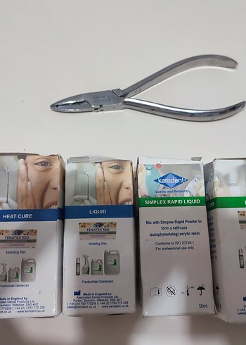 walzack pens ve akrilik duş hekimliği 2. el malzemeleri