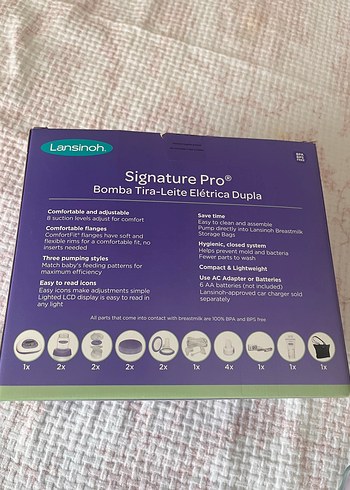  Lansinoh Signature Pro Çift Elektrikli Göğüs Pompası