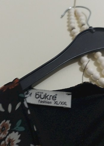 Çiçek Desenli Uzun Kollu Kadın Bluz - Görsel 4