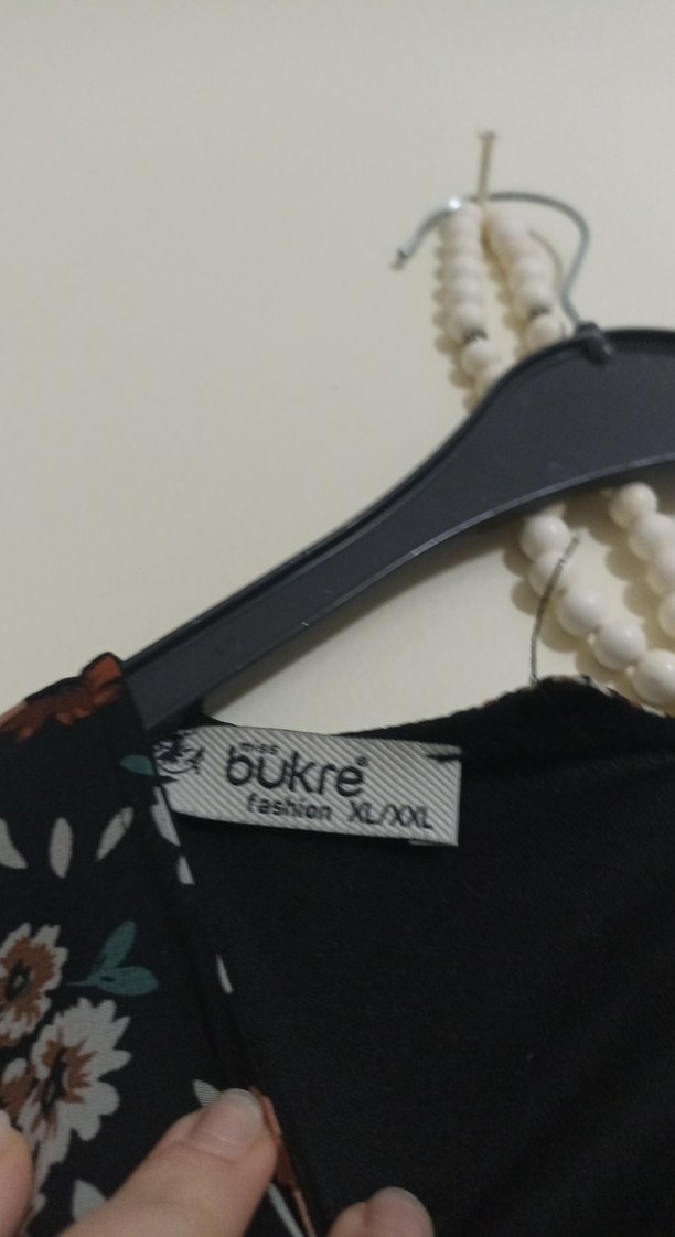 Çiçek Desenli Uzun Kollu Kadın Bluz - Görsel 5