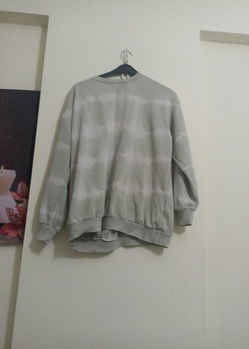 açık yeşil Kadın Sweatshirt - Görsel 2