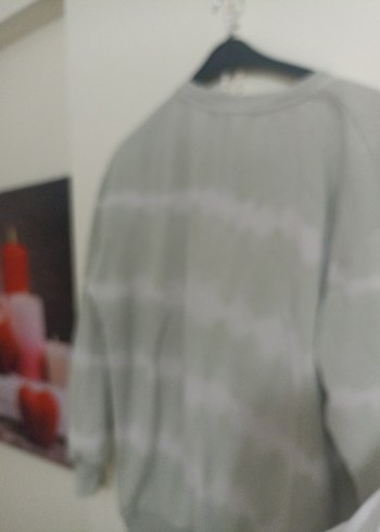 açık yeşil Kadın Sweatshirt - Görsel 5