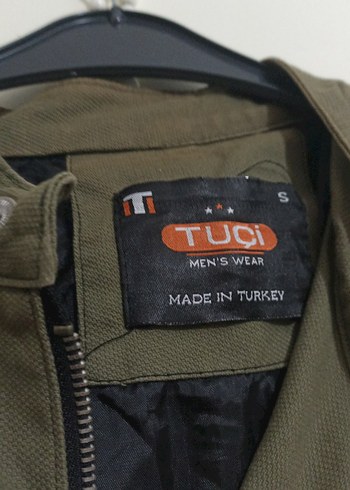 yeşilFermuarlı Biker Tarzı Erkek Ceket - Görsel 9