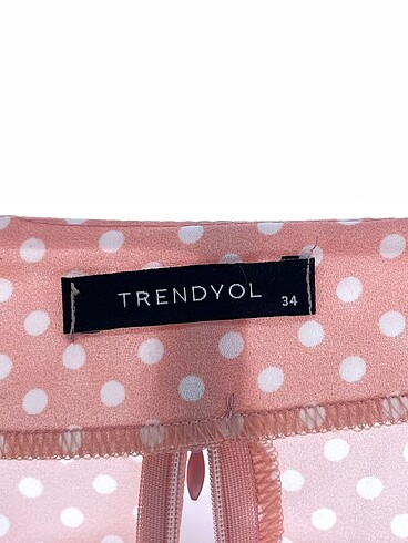 34 Beden pembe Renk Trendyol & Milla Mini Üst %70 İndirimli.