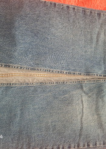 Stradivarius Fermuarlı Mavi Kadın Denim uzun etek