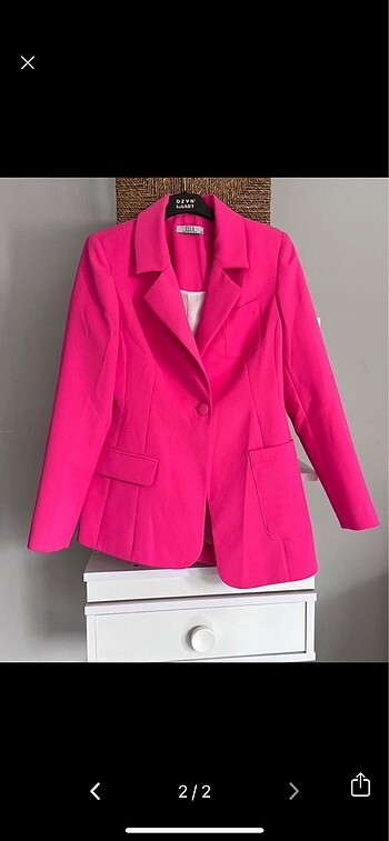 Pembe ceket