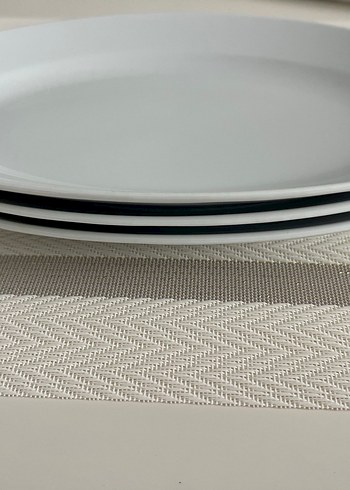 Kütahya porselen Beyaz Oval - Görsel 3