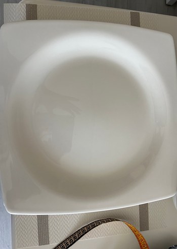 9 adet porselen servıs tabağı - Görsel 2