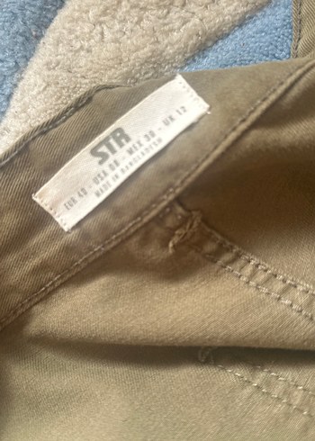 Kahverengi Kadın Kemerli Rahat Kumaş Pantolon - Görsel 2