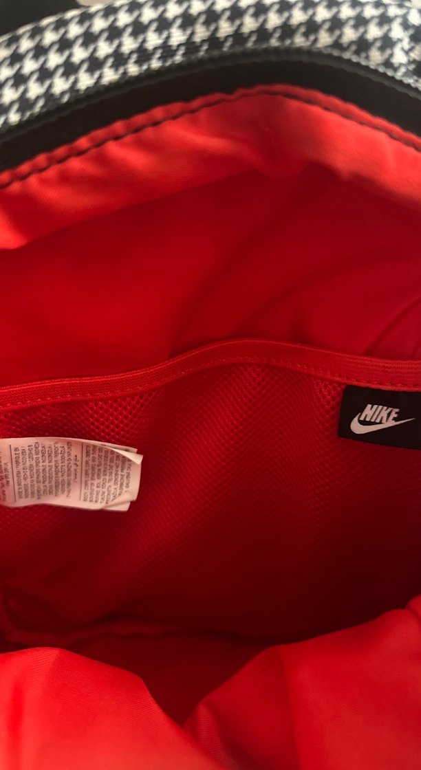 Nike Kadın Gri Ekose Sırt Çantası - Görsel 4