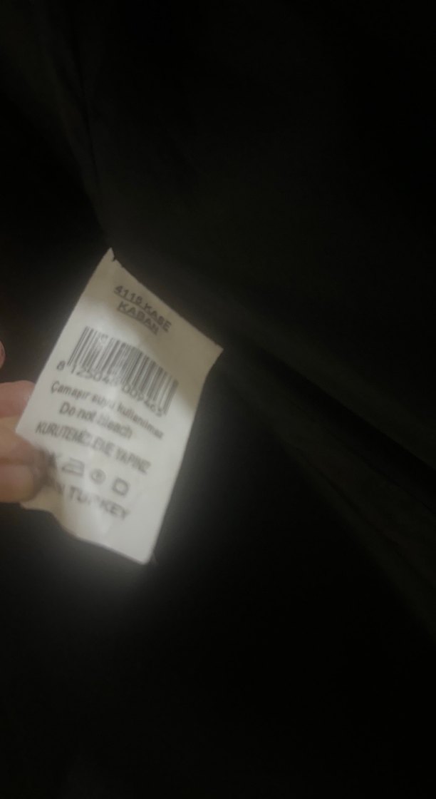 Siyah Uzun Klasik Kaban - Görsel 2