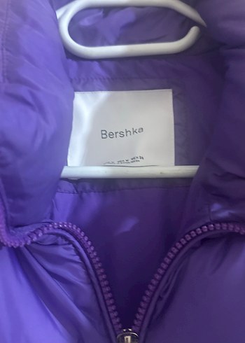 Mor Düğmeli Kolsuz Kadın Yelek hiç giyilmedi - Görsel 2