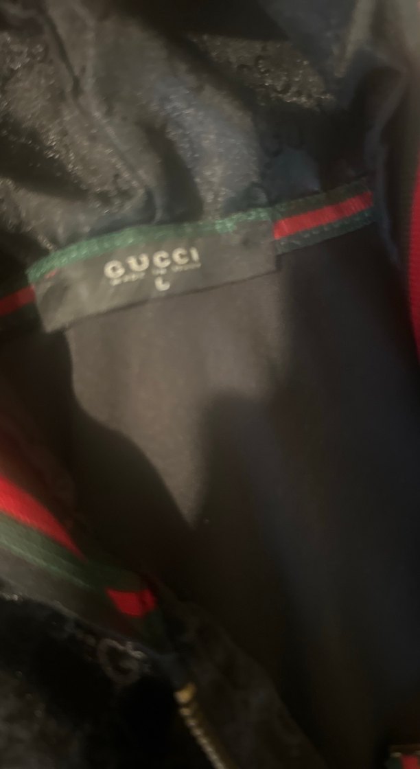 Kızlar için Fermuarlı Siyah Gotik Takım gucci marka - Görsel 4