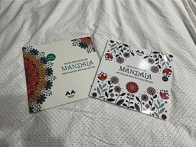 Mandala boyama kitabı