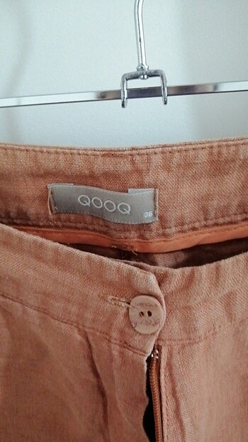 36 Beden Qooq Store Keten pantolon