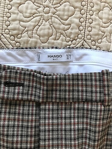 34 Beden çeşitli Renk Kumaş pantolon