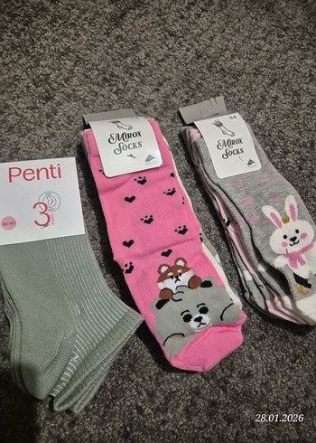 Kız Çocuk&Kadın çorap - Görsel 2