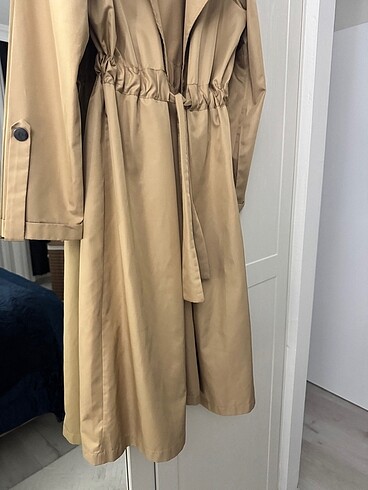38 Beden camel Renk Trençkot