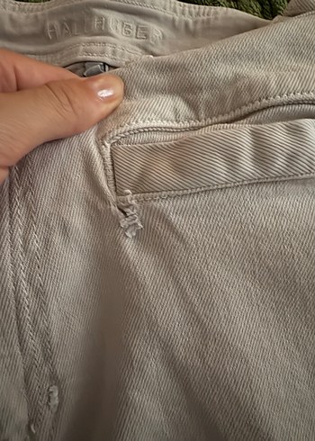 diğer Beden Hallhuber krem jean