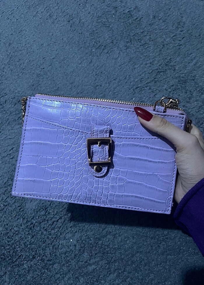 İnci Lila Çanta - Görsel 2