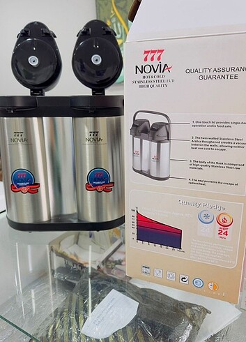 Çift başlıklı Termos 3800 lt sıfırdır