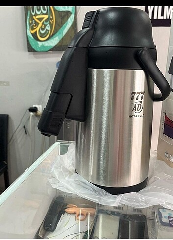 Çay termosu 4 litrelik çelik termos
