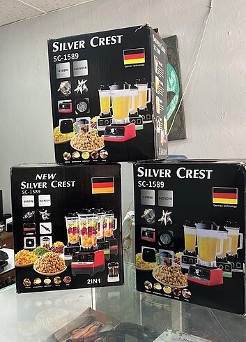 SILVER ROBOT BLENDER SETI SIFIRDIR 