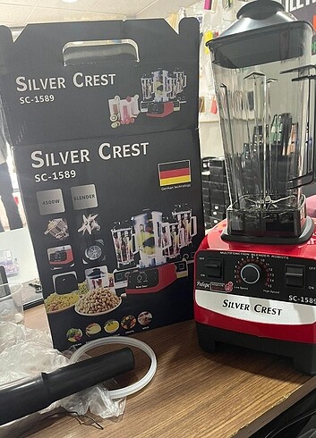 SILVER ROBOT BLENDER SETI SIFIRDIR 