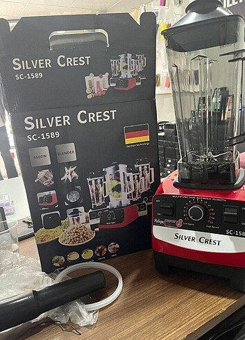 SILVER ROBOT BLENDER SETI SIFIRDIR 