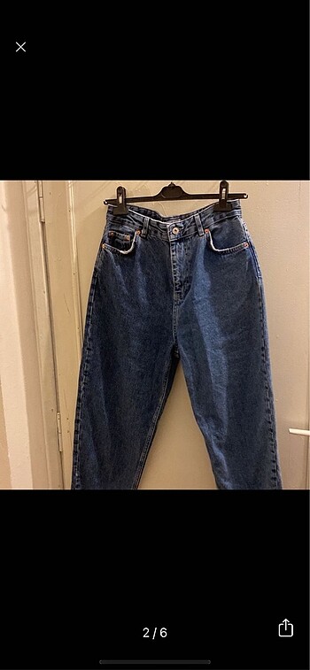 Twist mom jeans