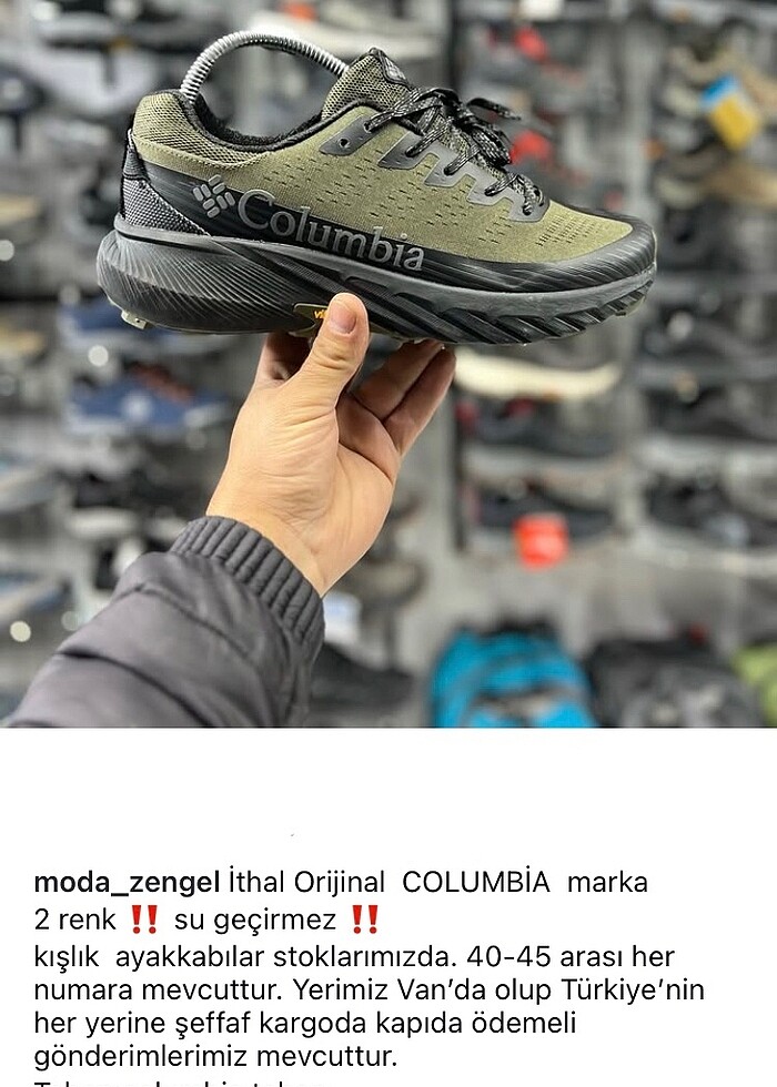 Columbia yeni sezon kaliteli su geçirmez ayakkabılar geldi - Görsel 2