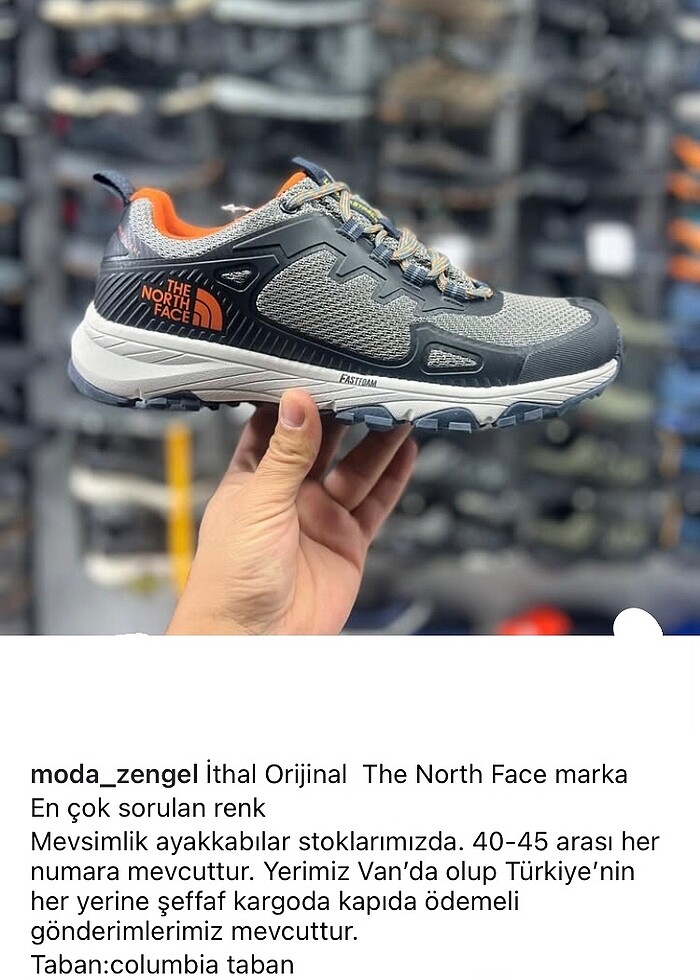The north face yeni sezon ayakkabı geldi kaçırmayın - Görsel 2