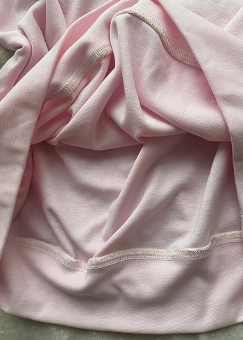Pembe Kadın Uzun Kollu Sweatshirt - Görsel 4