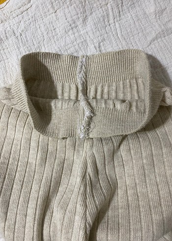 Bej Triko Kadın Pantolon - Görsel 3