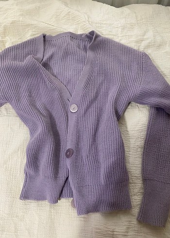 Lila hırka - Görsel 3