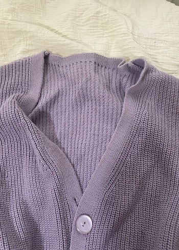 Lila hırka - Görsel 4