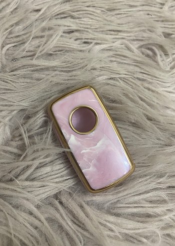 Pembe araba Anahtarlık - Görsel 3