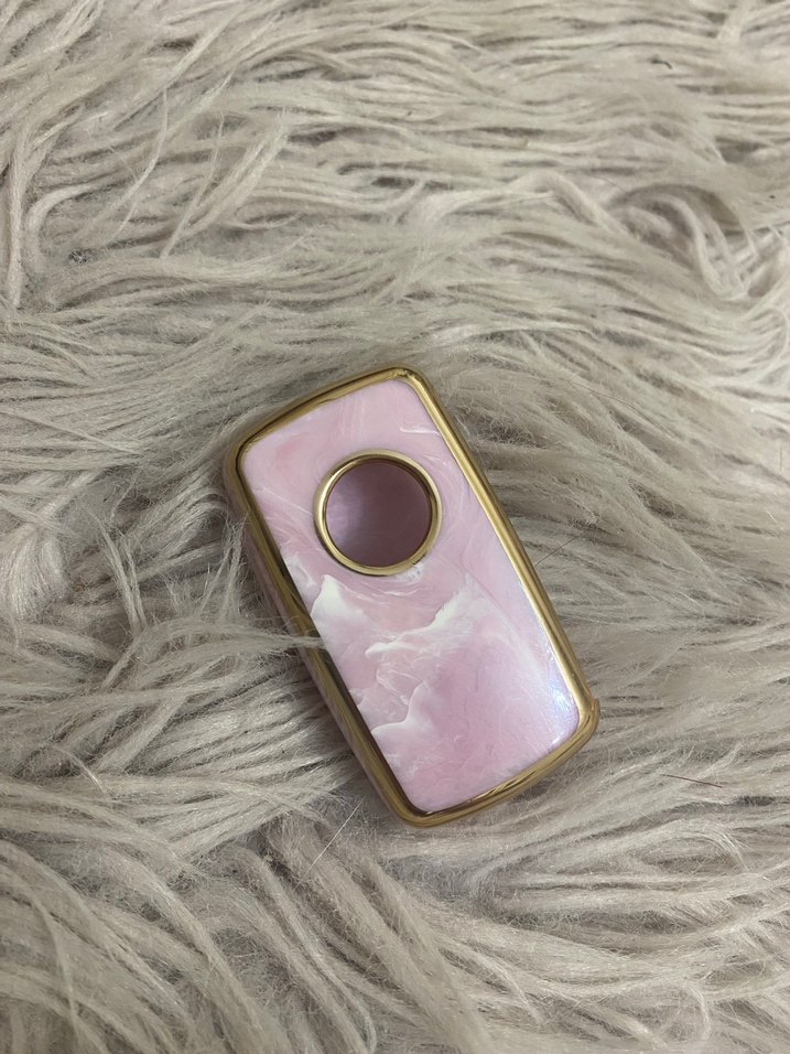 Pembe araba Anahtarlık - Görsel 3