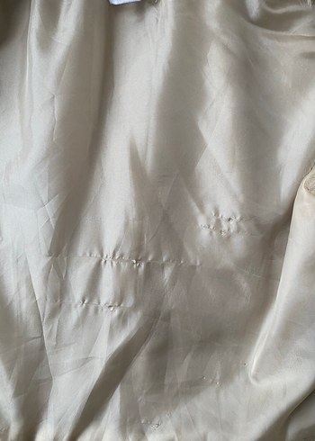 Bej Kadın Kürk Detaylı Kolsuz Yelek - Görsel 5