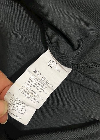 Siyah Drapeli Straplez Uzun Elbise - Görsel 5