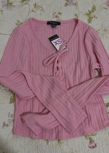 Pastel Pembe Kadın Elastik Kemer - Görsel 2