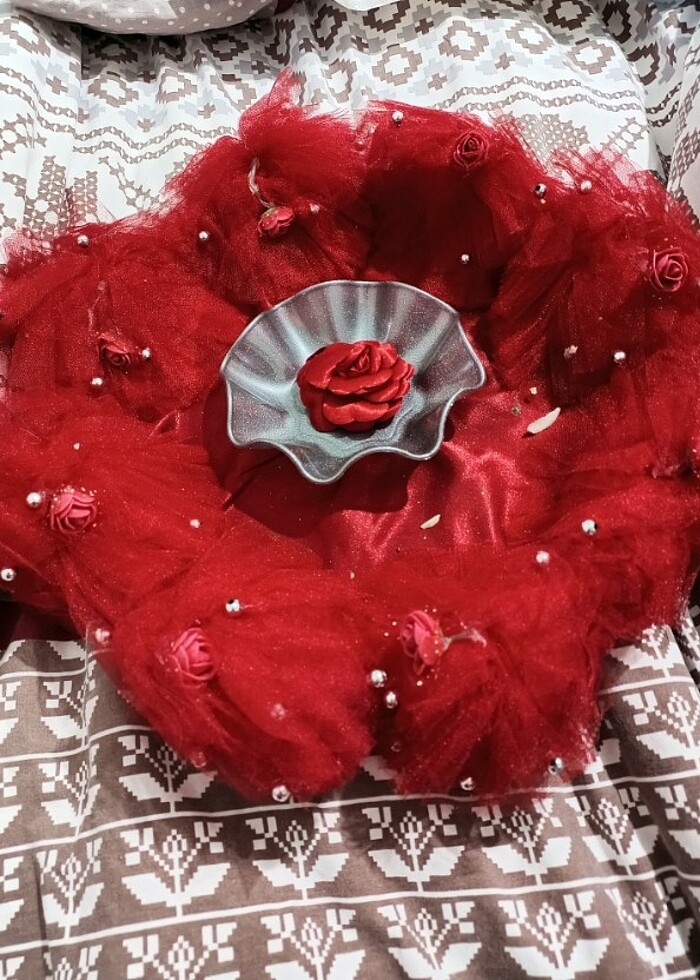 Kına sepeti ve kına tepsisi  - Görsel 3