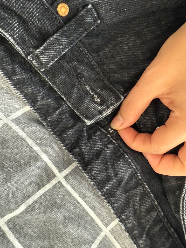 Siyah kot pantolon - Görsel 4