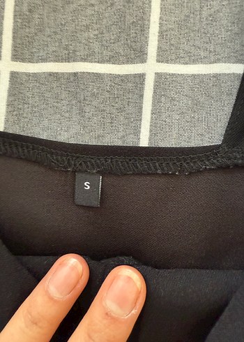 Siyah bluz - Görsel 4