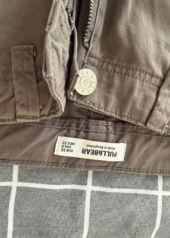 Kahverengi Kemerli Yumuşak Kumaş Pantolon - Görsel 3